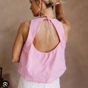 Zara Pink Tank Top XS
